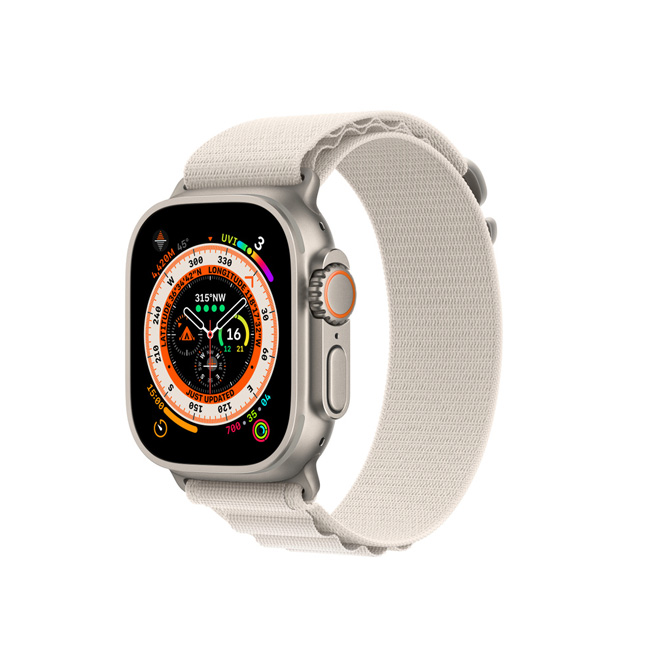 Apple Watch 8 Ultra Golden Edition Smartwatch 49mm Display Dual Belt, 350  at Rs 1450/piece in New Delhi